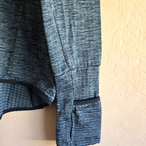 Nike Sweater Womens Therma Teal Dri-fit Run Long Sleeve Pullover Size Large - Picture 11 of 13